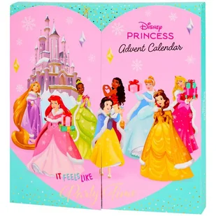 Kalendarz Adwentowy Dla Dzieci Prezent Z Kosmetykami Disney Księżniczki 24 - Ozdoby bożonarodzeniowe - miniaturka - grafika 1