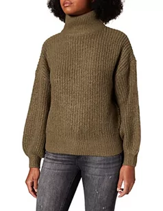 Noisy May Damski sweter z dzianiny Nmrobina L/S z wysokim dekoltem, Kalamata, M - Swetry damskie - miniaturka - grafika 1