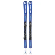Narty - Narty SALOMON E S/RACE 8 + M11 GW L80 RA 193128290818 L47355200 – Niebieski - miniaturka - grafika 1
