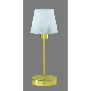 Luis II lampa stołowa 1-punktowa mosiądz/biała 595700108 - Lampy stojące - miniaturka - grafika 1