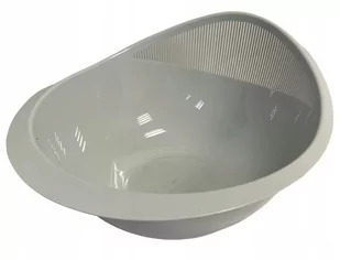KEEEPER Miska z durszlakiem cedzak 2w1 szara - Sitka - miniaturka - grafika 1