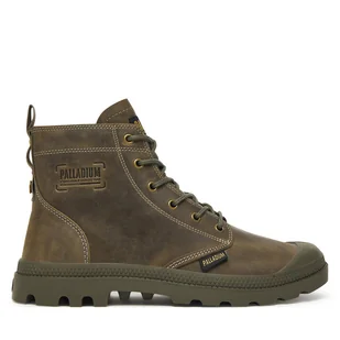 Trapery Palladium Pampa Zip Lth Legacy 79502-308-M Zielony - Botki damskie - miniaturka - grafika 1