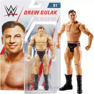 WWE WRESTLING SERIA 91 MATTEL ORYGINALNA RUCHOMA FIGURKA DREW GULAK GCB38 - Figurki dla dzieci - miniaturka - grafika 1