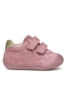 Geox Sneakersy B Tutim Girl B9440B 007NF C8233 Różowy - Buty dla dziewczynek - miniaturka - grafika 1