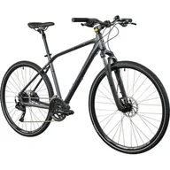 Rowery - Rower crossowy INDIANA X-Cross 4.0 M17 męski Szary - miniaturka - grafika 1