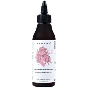 Mawawo Laktobionowy peeling do skóry głowy 150ml 150 ml - Peelingi do skóry głowy - miniaturka - grafika 1
