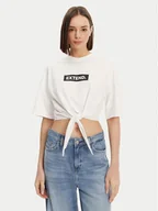Koszulki i topy damskie - ONLY T-Shirt Serena 15343356 Biały Regular Fit - miniaturka - grafika 1
