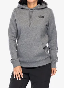 Bluza damska z kapturem The North Face Simple Dome Hoodie - tnf medium grey heather - Bluzy sportowe damskie - miniaturka - grafika 1