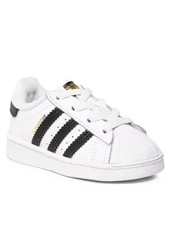 Trampki męskie - Adidas Buty Superstar El I FU7717 Biały - grafika 1