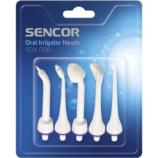 Sencor Zapasowa końcówka do szczoteczki do zębów Sencor SOX 006 SOX 006 - Końcówki do szczoteczek elektrycznych - miniaturka - grafika 1