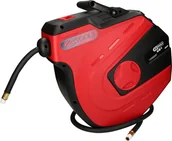 Akcesoria pneumatyczne - KS TOOLS Automat zwijak do przew. powietrza sprez Ø 13mm x 15m - miniaturka - grafika 1