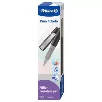 Pelikan Pióro wieczne Pina Colada Anthracite - Przybory szkolne - miniaturka - grafika 1