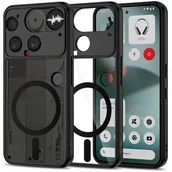 Etui i futerały do telefonów - Etui TECH-PROTECT MagMat MagSafe do Nothing Phone 3 Przezroczysty-czarny - miniaturka - grafika 1