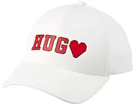 Czapki damskie - HUGO Męska czapka Men-X 582-VALENTINE Cap, White100, ONESI, White100, jeden rozmiar - miniaturka - grafika 1