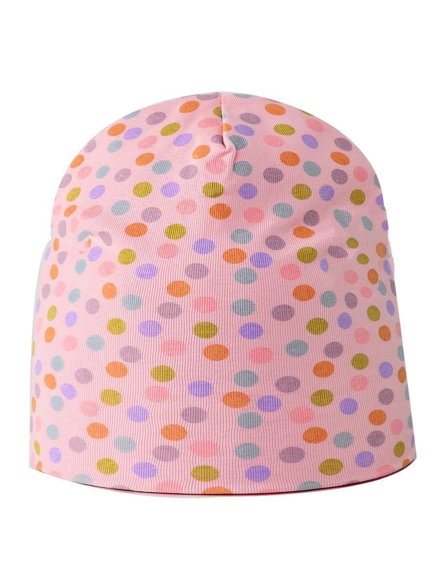 Dziewczęca Czapka Bawełniana W Groszki Janoróżowa Be Snazzy R.52/56