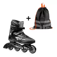 Rolki - Fila rolki Legacy Comp Black/Grey 43 - miniaturka - grafika 1