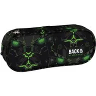 Piórniki - Derform Piórnik owalny Backup Monster Green PB6A59 - miniaturka - grafika 1