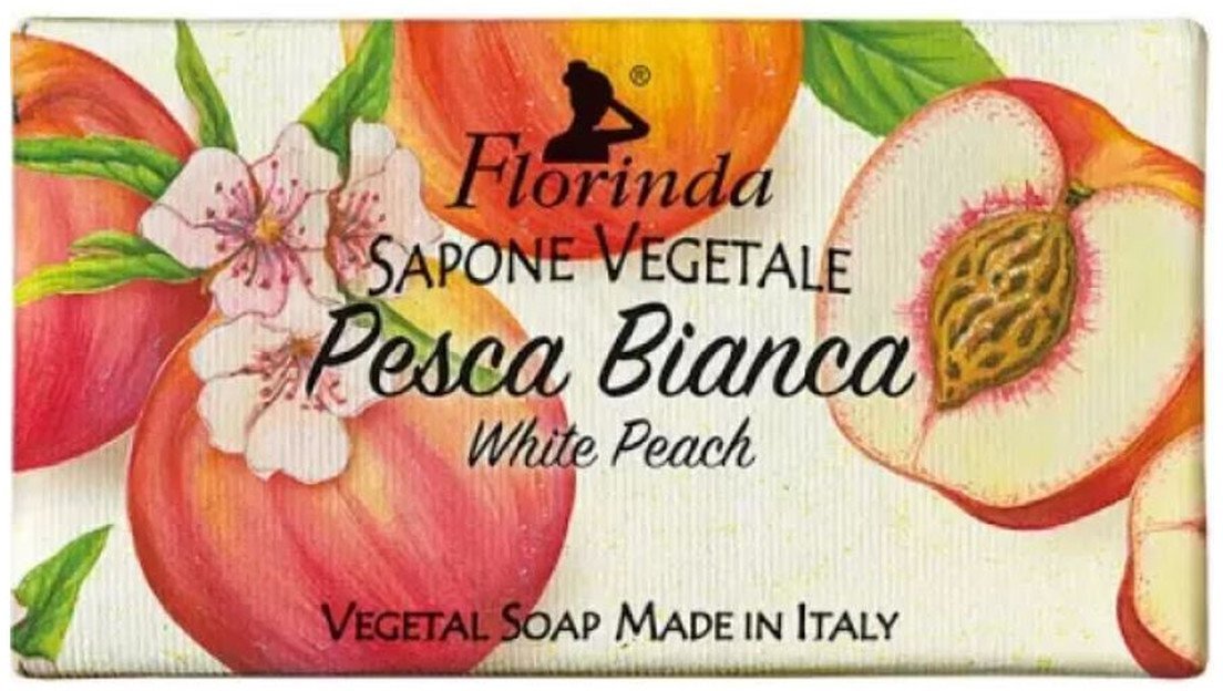 Florinda Mydło w kostce biała brzoskwinia 200g