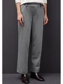 Spodnie damskie - Street One Spodnie w kolorze szarym - miniaturka - grafika 1