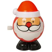 Ozdoby bożonarodzeniowe - Figurka skacząca Święty Mikołaj 7 x 5 cm - miniaturka - grafika 1