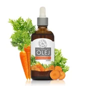 Olejki do mycia twarzy - Olejek z Marchwi, wit. A, Beta-karoten, Naturalny Samoopalacz 100ml - miniaturka - grafika 1