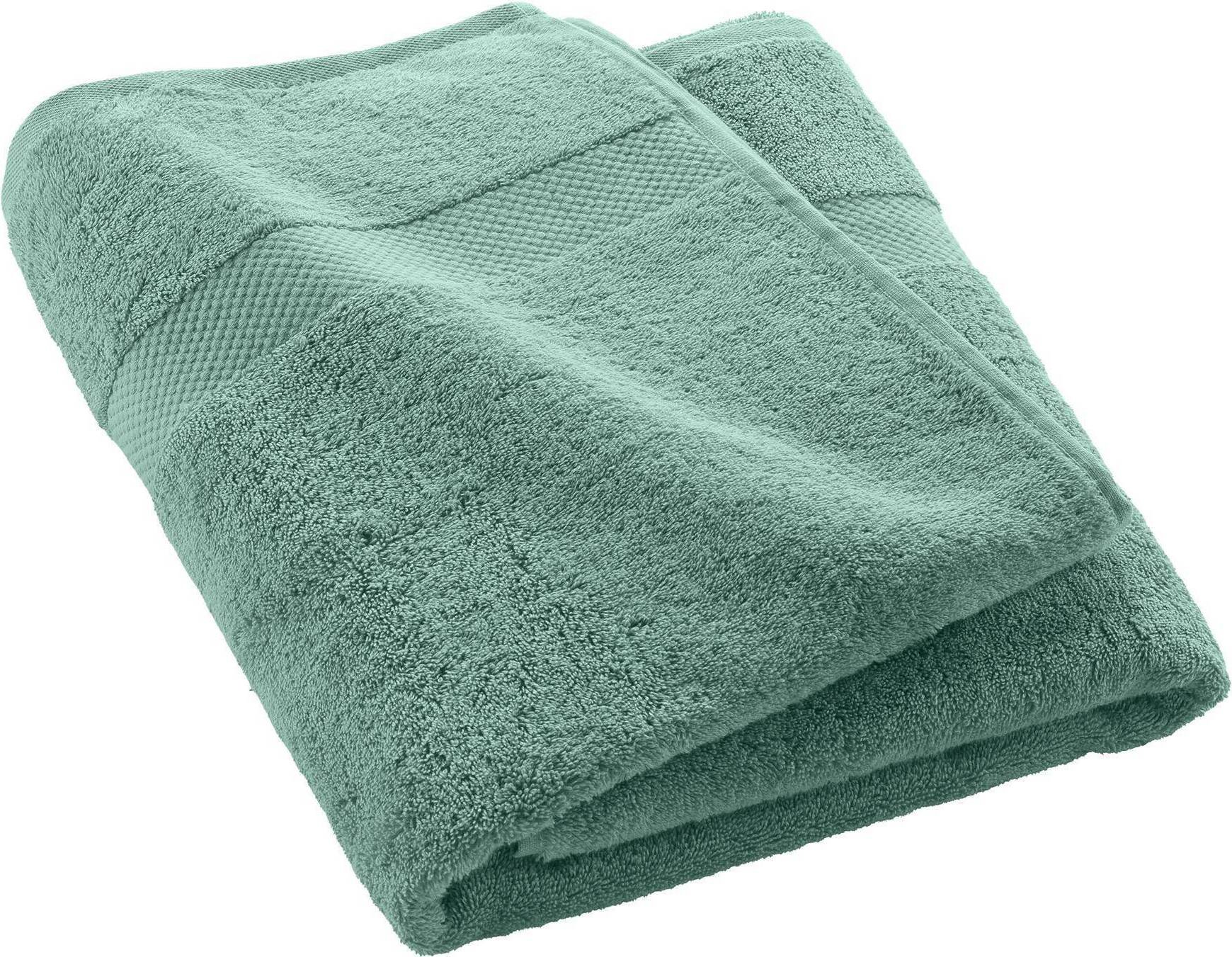 Gładki ręcznik kąpielowy, bawełniany, CELADON, 90 x 150 cm
