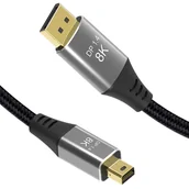 Kable - Kabel mini DisplayPort - DisplayPort 8k 60Hz 4k 144Hz 2.0m - miniaturka - grafika 1