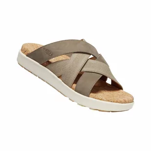 Klapki damskie KEEN ELLE MIXED SLIDE - Klapki i japonki damskie - miniaturka - grafika 9