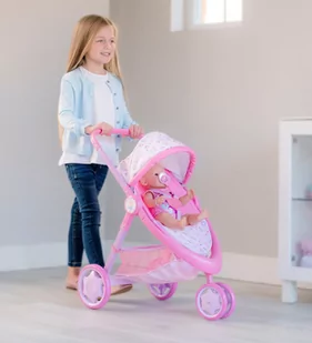 Baby Born ZAPF Wózek dla lalek spacerówka 3-kołowa ZAP1423575 - Wózki dla lalek - miniaturka - grafika 1