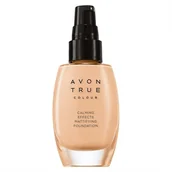 Podkłady do twarzy - Avon Luxe Calming Foundation, podkład do twarzy matująco-antystresowy odcień Nude, 30ml - miniaturka - grafika 1