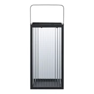 Dekoracje domu - House Nordic Dekoracyjna latarnia Almonte, metal/szkło, czarna - miniaturka - grafika 1