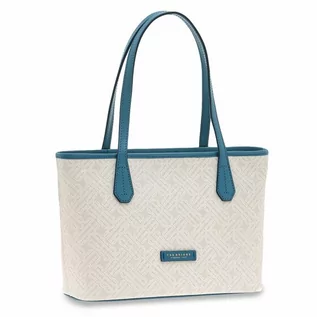 Torebki damskie - The Bridge Anna Torba shopper 33 cm bianco latte 0434015A-KD - grafika 1