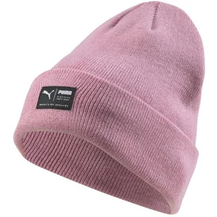 Czapka Puma Archive Heather Beanie Senior Różowa 21739 20-Senior - Czapki damskie - miniaturka - grafika 1