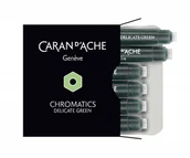 Naboje i atramenty - INNY Naboje Caran D Cali Ache Chromatics Delicate Green 6szt Jasnozielone 106L200 7630002329927 - miniaturka - grafika 1