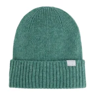 Czapki damskie - Regatta Czapka damska zimowa Ribbed Basic Zielony - miniaturka - grafika 1