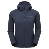 Kurtki i kamizelki sportowe damskie - Kurtka zimowa damska Montane F Sirocco Hoodie Rozmiar: S / Kolor: niebieski - miniaturka - grafika 1