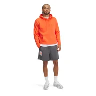 Spodenki męskie - Męskie spodenki dresowe Under Armour UA Rival Terry Logo 8 in Short - szare - miniaturka - grafika 1
