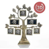 Ramki na zdjęcia - Ramka na 7 zdjęć FT09 (złote drzewo genealogiczne) - miniaturka - grafika 1