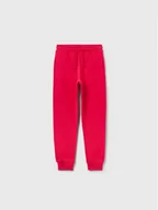 Spodnie i spodenki dla dziewczynek - OVS Spodnie dresowe 1593222 Różowy Regular Fit - miniaturka - grafika 1
