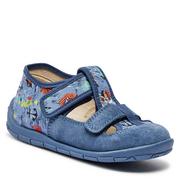 Buty dla chłopców - Kapcie Froddo Classic Slipper G1700385-1 S Denim+ 1 - miniaturka - grafika 1