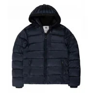 Odzież taktyczna i umundurowanie - Kurtka zimowa z kapturem Pit Bull Barles '24 - Granatowa  S - miniaturka - grafika 1