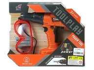 Mały majsterkowicz - Wiertarka na baterie z wymiennymi końcówkami - zabawka - miniaturka - grafika 1