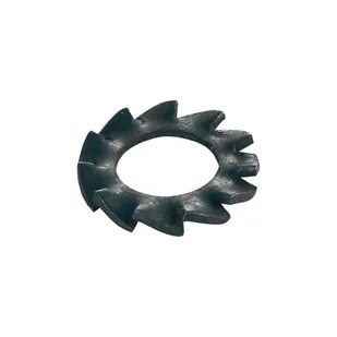 TOOLCRAFT Podkładki ząbkowane DIN 6798 ST A M6 100 szt - Koła pasowe - miniaturka - grafika 1