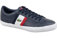 Buty sportowe męskie - Lacoste LEROND 119 3 CMA 737CMA00457A2 szary - miniaturka - grafika 1