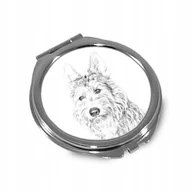 Lusterka do makijażu - Owczarek pikardyjski Lusterko kieszonkowe składane - miniaturka - grafika 1