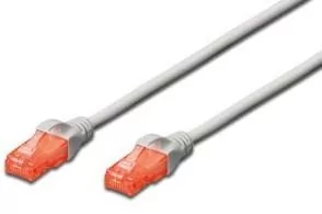 Digitus Kabel patch-cord UTP CAT.6 grau 7,0m 15 LGW DK-1612-070 - Kable miedziane - miniaturka - grafika 1