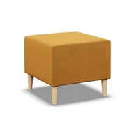 Pufy i podnóżki - Pufa, podnóżek, Blank Kronos, 51x51x40 cm, żółty - miniaturka - grafika 1