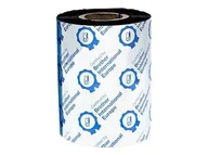 Taśmy do drukarek barwiące - Taśma termotransferowa Brother 80mm x 300m woskowo-żywiczna (BSP1D300080) black - miniaturka - grafika 1