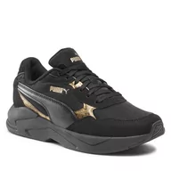 Sneakersy damskie - Puma Sneakersy X-Ray Speed Lite W Metallics 384848 02 Black Team Gold - miniaturka - grafika 1