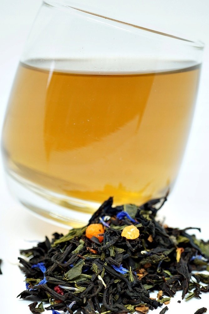 Royal Tea 500 g czarna herbata Ceylon+Sencha+Honey